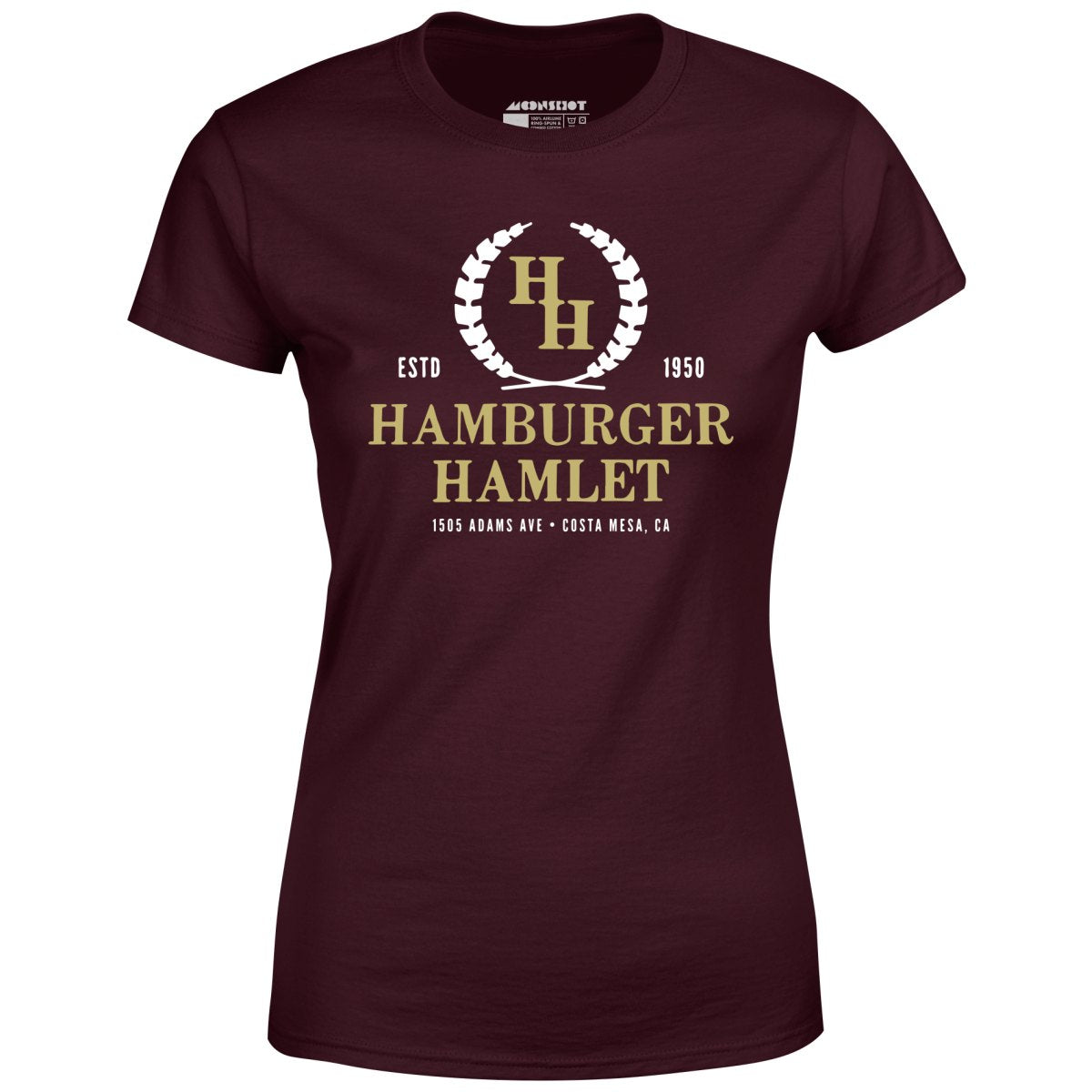 Hamburger Hamlet - Costa Mesa, CA - Vintage Restaurant - Women's T-Shirt