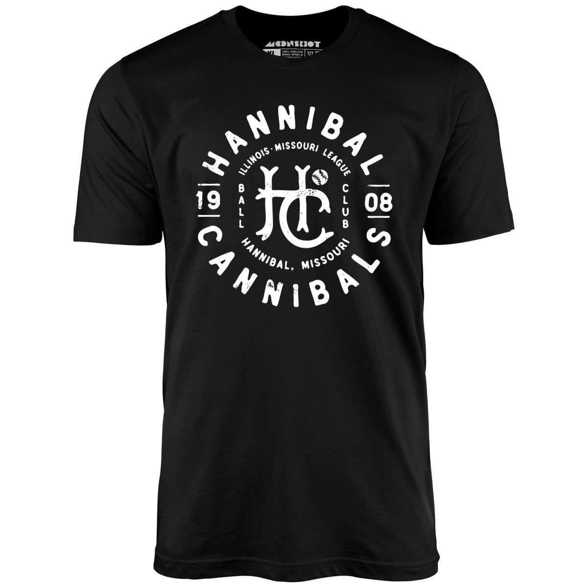 Hannibal Cannibals - Missouri - Vintage Defunct Baseball Teams - Unisex T-Shirt
