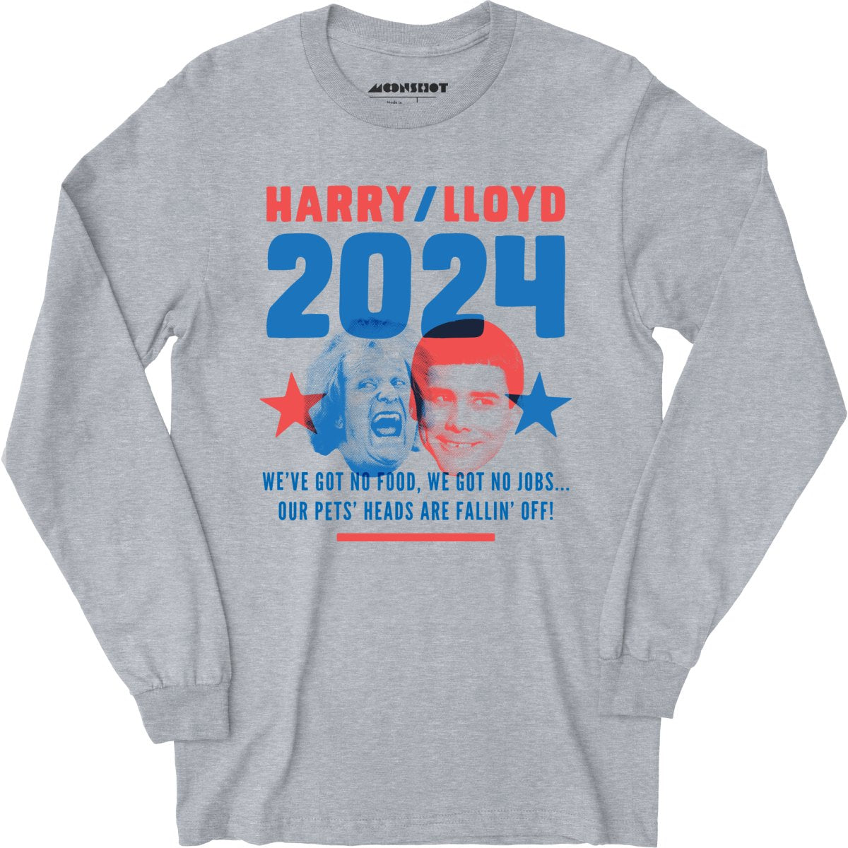 Harry Lloyd 2024 Phony Campaign - Long Sleeve T-Shirt – m00nshot