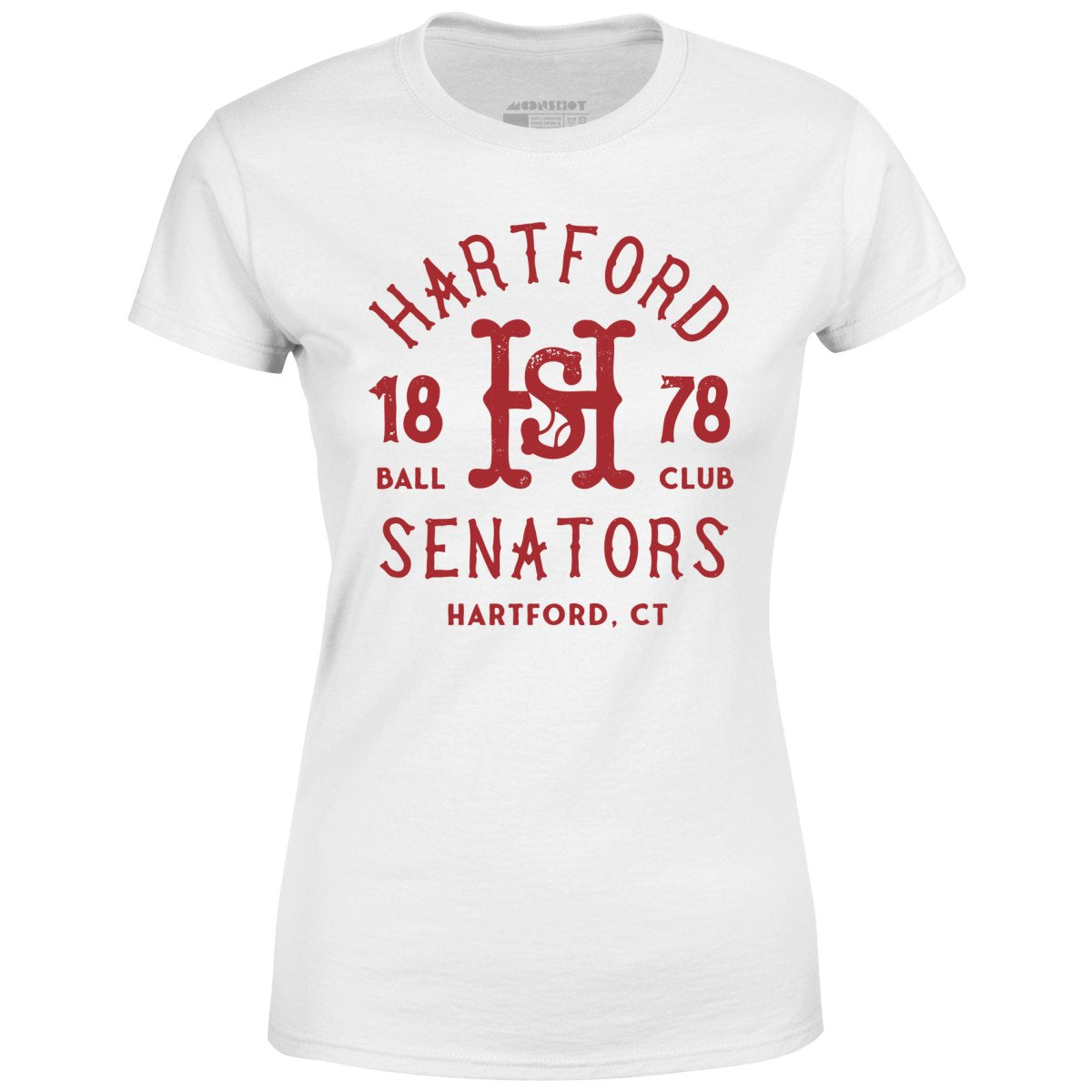 Hartford Senators - Connecticut - Vintage Defunct Baseball Teams - Women's T-Shirt