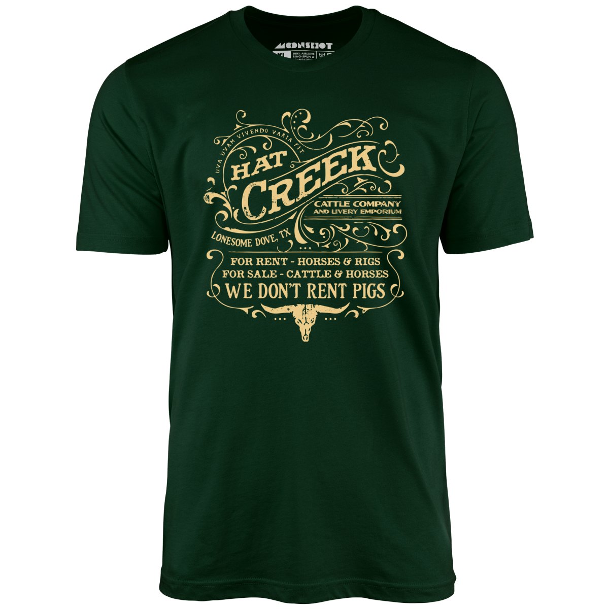 Lonesome Dove - Hat Creek Cattle Company Unisex T-Shirt Lonesome Dove - Hat Creek Cattle Company Unisex T-Shirt
