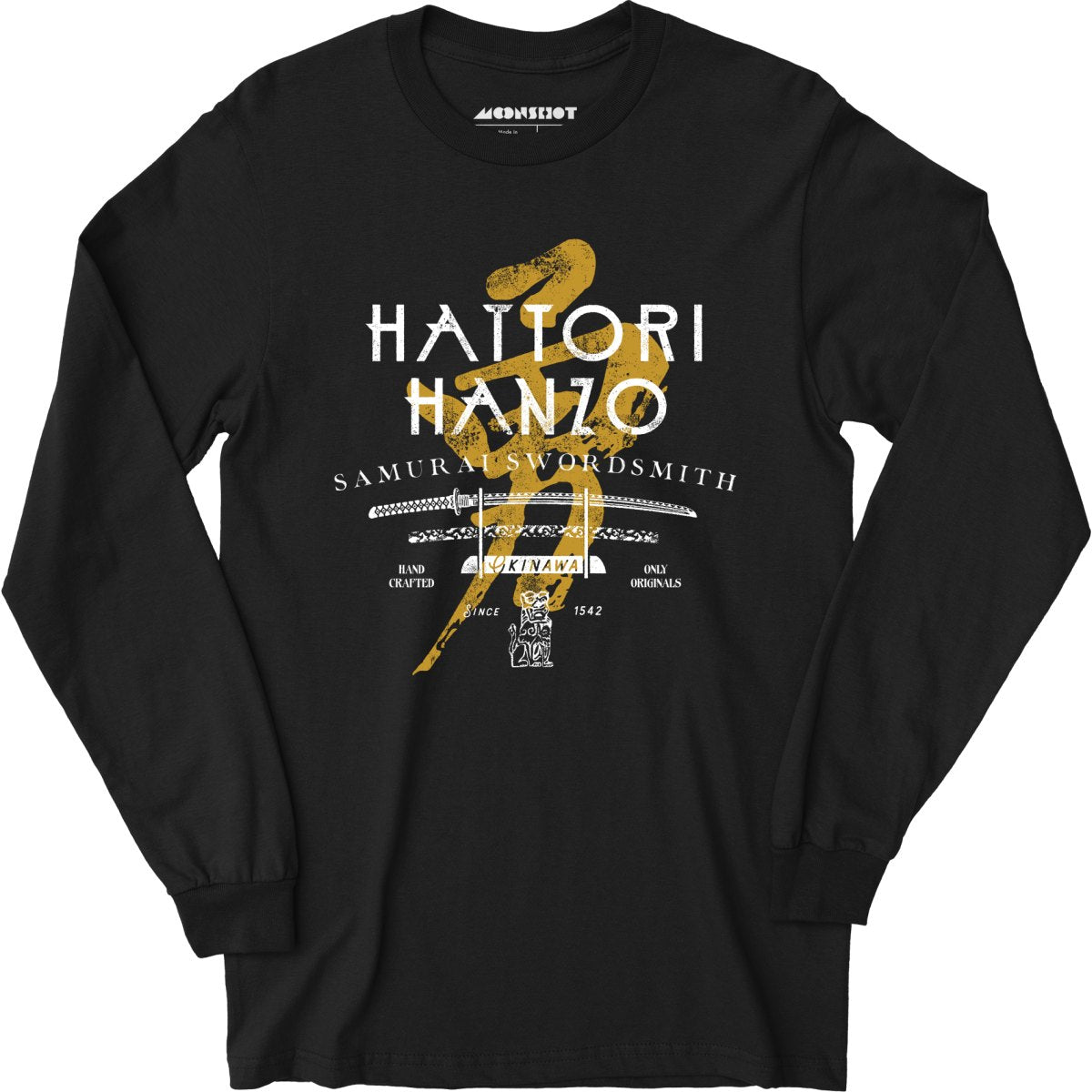 Hattori Hanzo Samurai Swordsmith - Long Sleeve T-Shirt