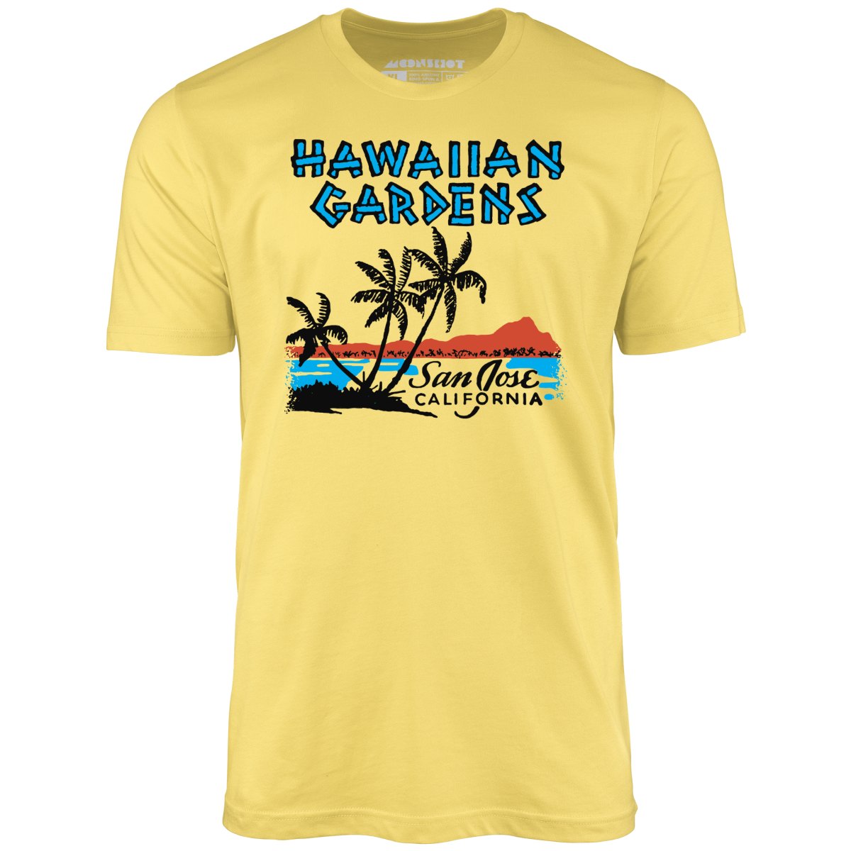 Hawaiian Gardens - San Jose, CA - Vintage Tiki Bar - Unisex T-Shirt