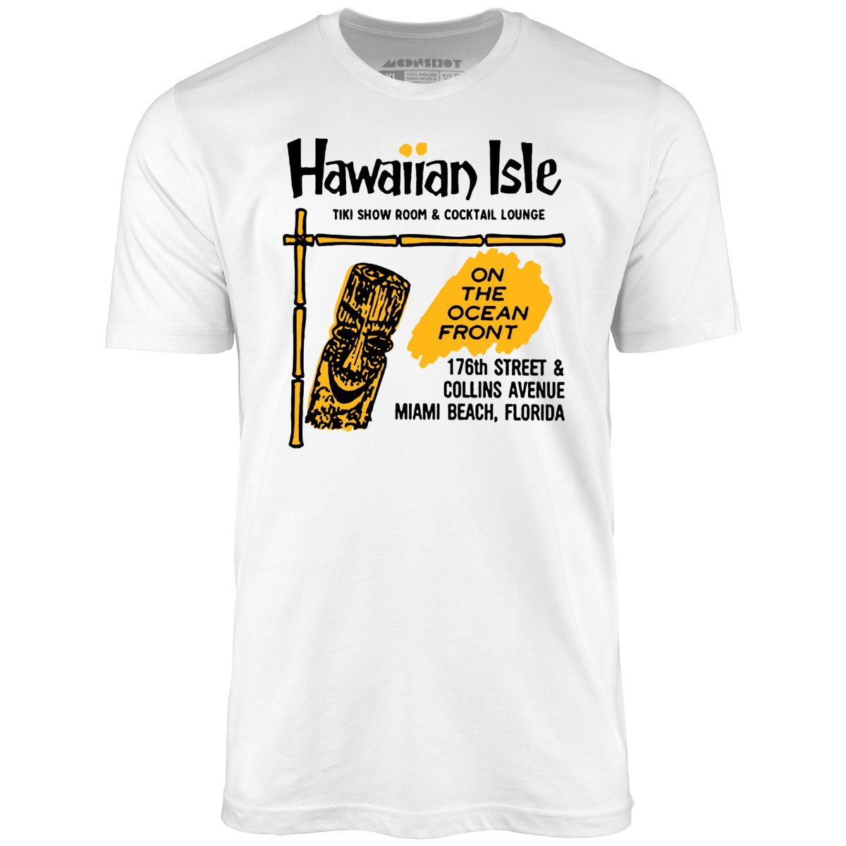 Hawaiian Isle - Miami Beach, FL - Vintage Tiki Bar - Unisex T-Shirt