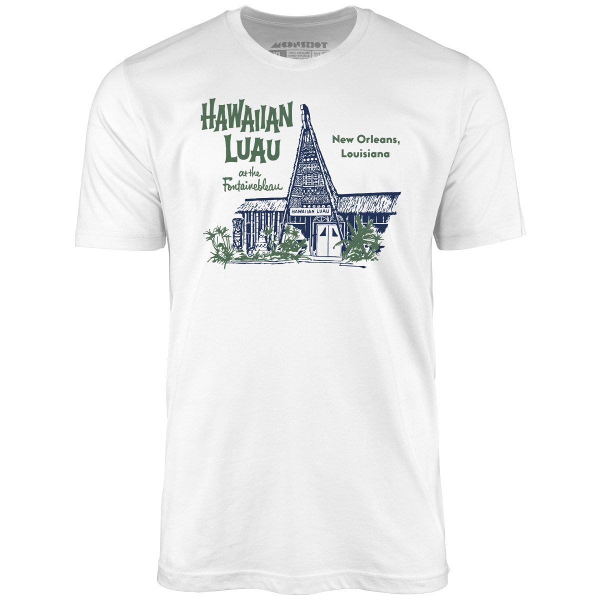 Hawaiian Luau - New Orleans, LA - Vintage Tiki Bar - Unisex T-Shirt