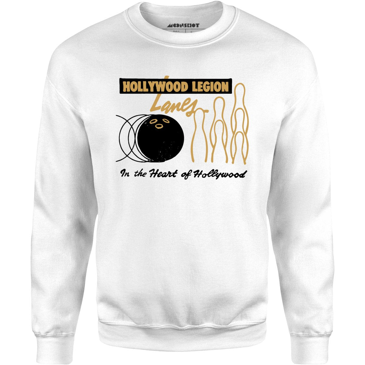 Hollywood Legion Lanes - Hollywood, CA - Vintage Bowling Alley - Unisex Sweatshirt
