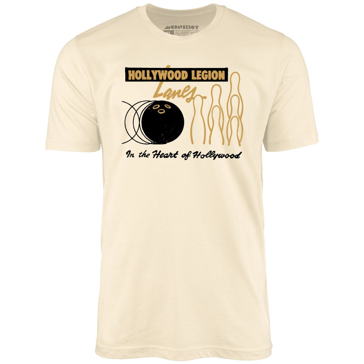 Hollywood Legion Lanes - Hollywood, CA - Vintage Bowling Alley - Unisex T-Shirt