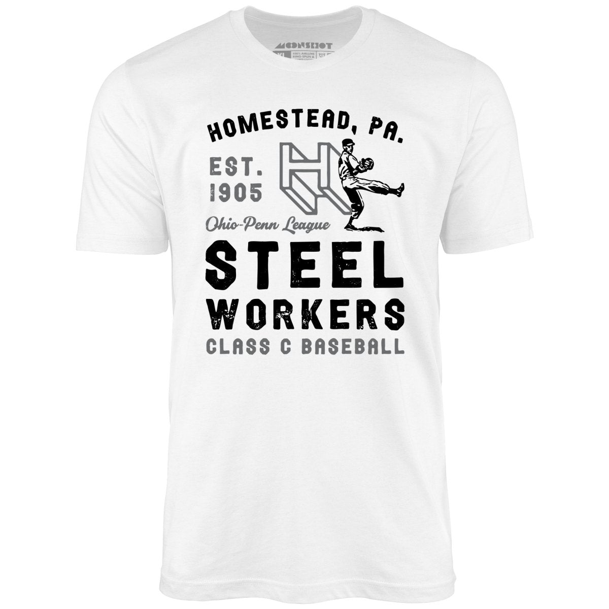 Homestead Steel Workers - Pennsylvania - Vintage Defunct Baseball Teams - Unisex T-Shirt