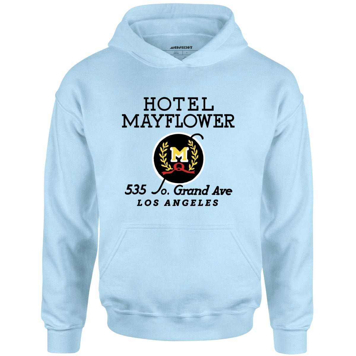 Hotel Mayflower - Los Angeles, CA - Vintage Hotel - Unisex Hoodie