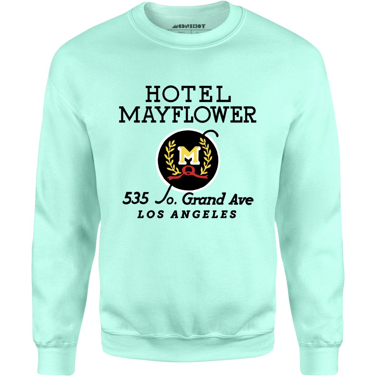 Hotel Mayflower - Los Angeles, CA - Vintage Hotel - Unisex Sweatshirt