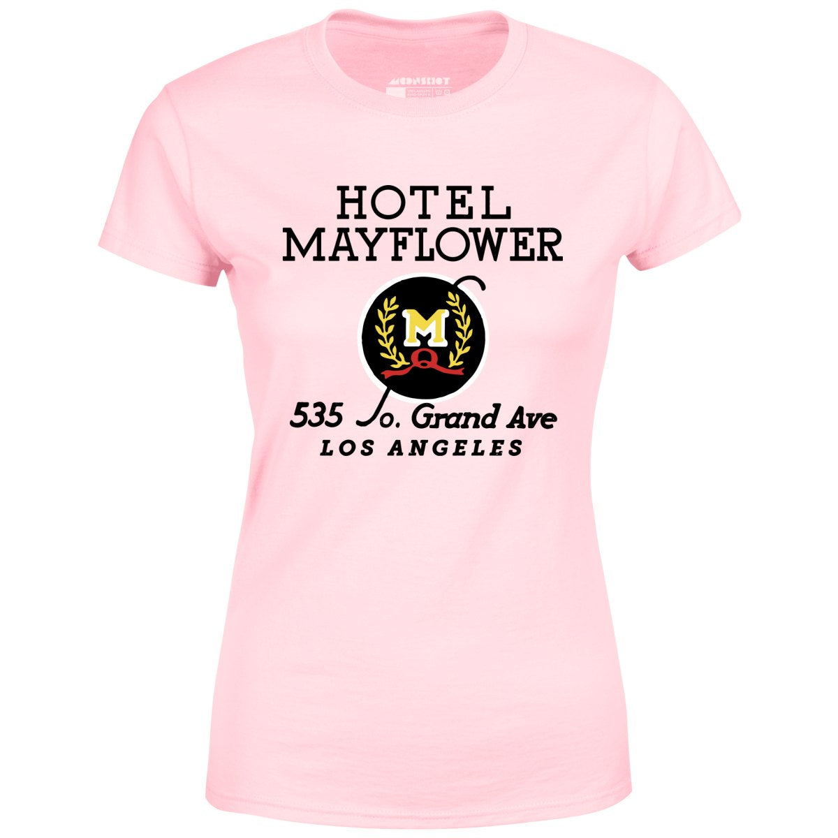 Hotel Mayflower - Los Angeles, CA - Vintage Hotel - Women's T-Shirt