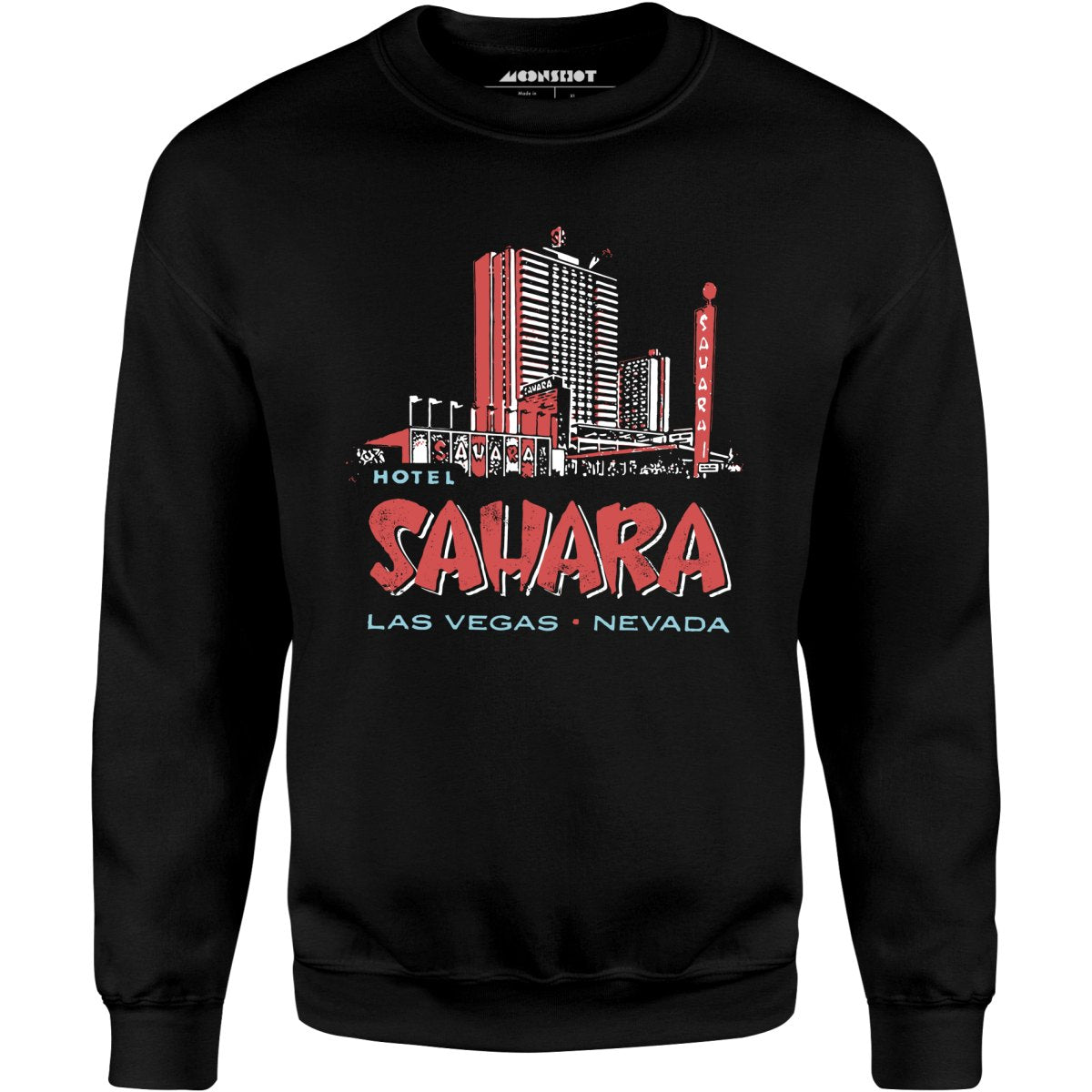 Hotel Sahara Exterior - Vintage Las Vegas - Unisex Sweatshirt