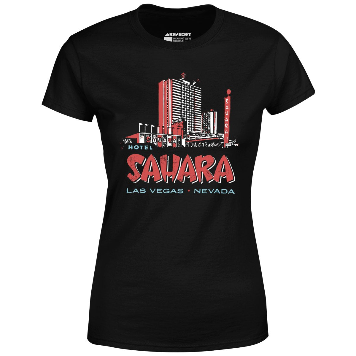 Hotel Sahara Exterior - Vintage Las Vegas - Women's T-Shirt