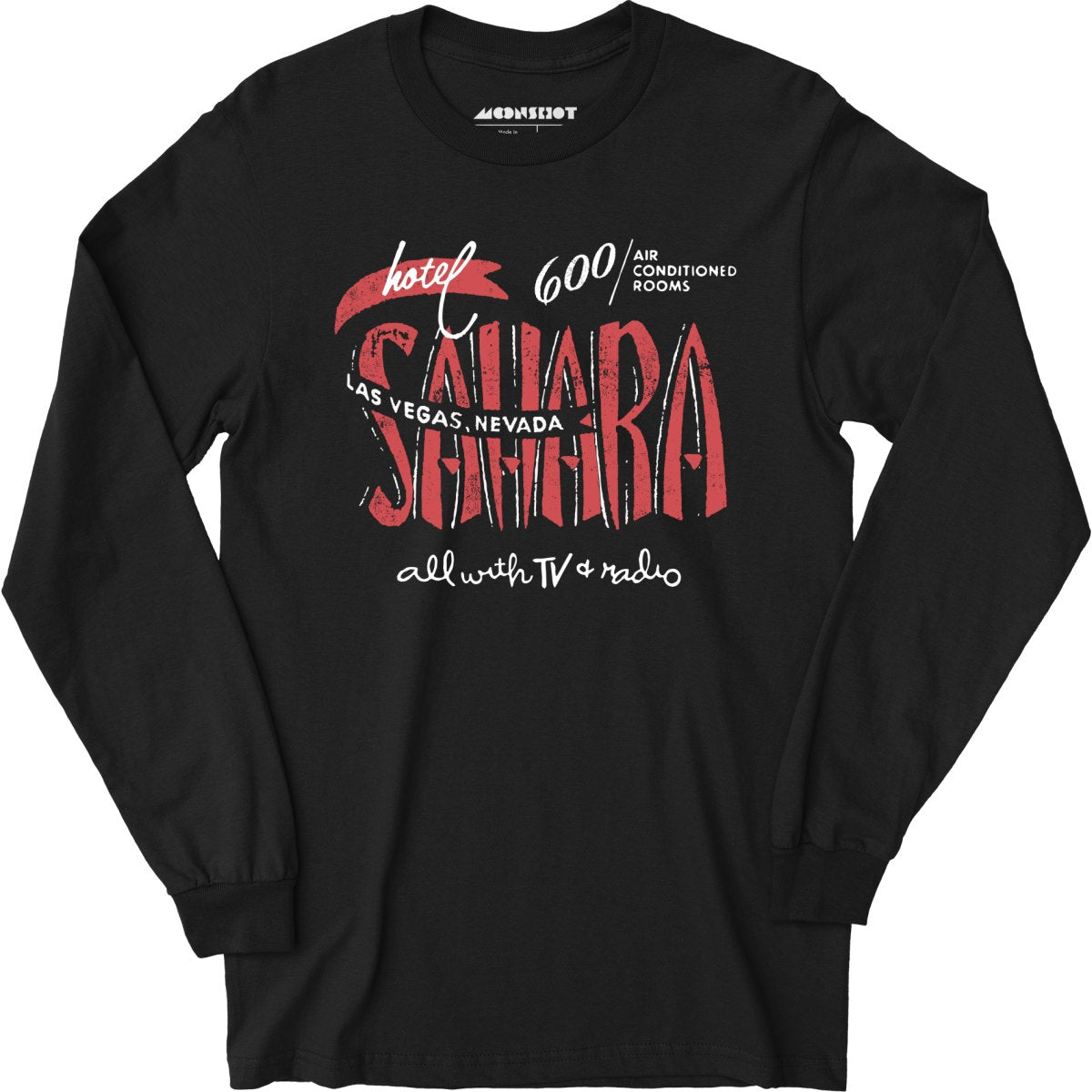 Hotel Sahara - Vintage Las Vegas - Long Sleeve T-Shirt