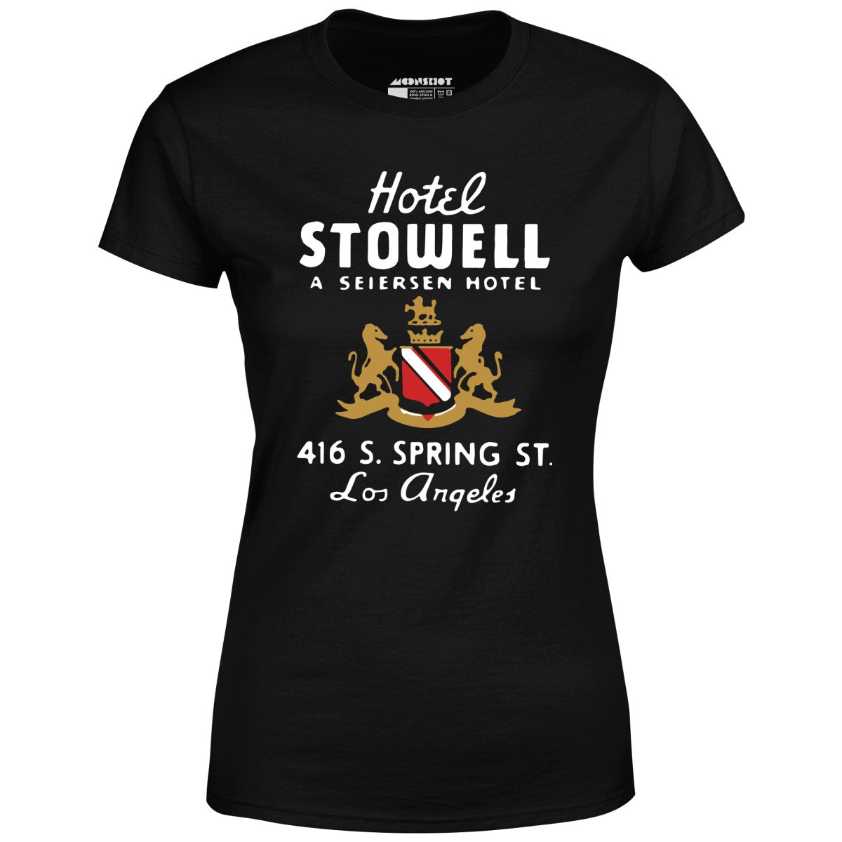 Hotel Stowell - Los Angeles, CA - Vintage Hotel - Women's T-Shirt