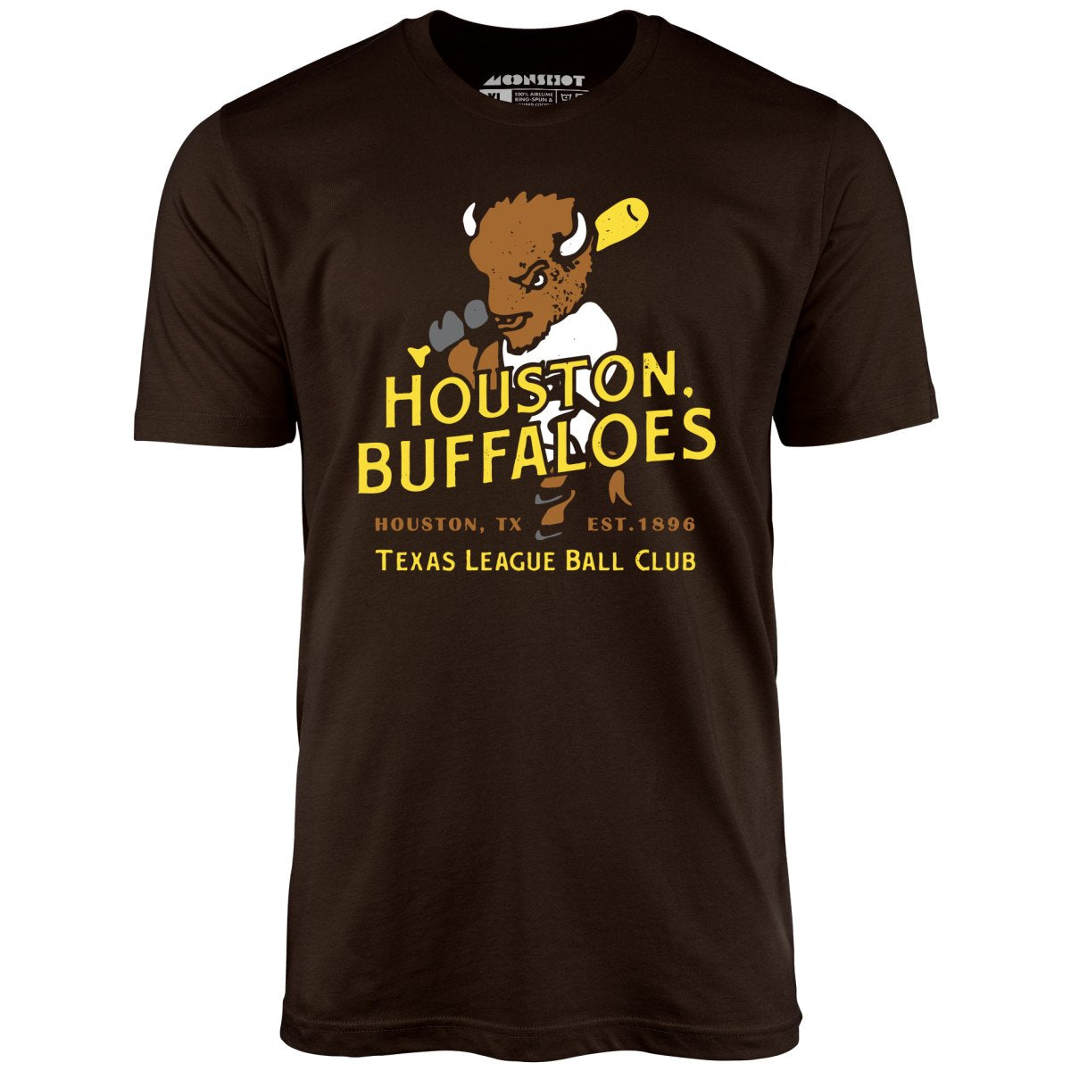 Houston Buffaloes - Texas - Vintage Defunct Baseball Teams - Unisex T-Shirt