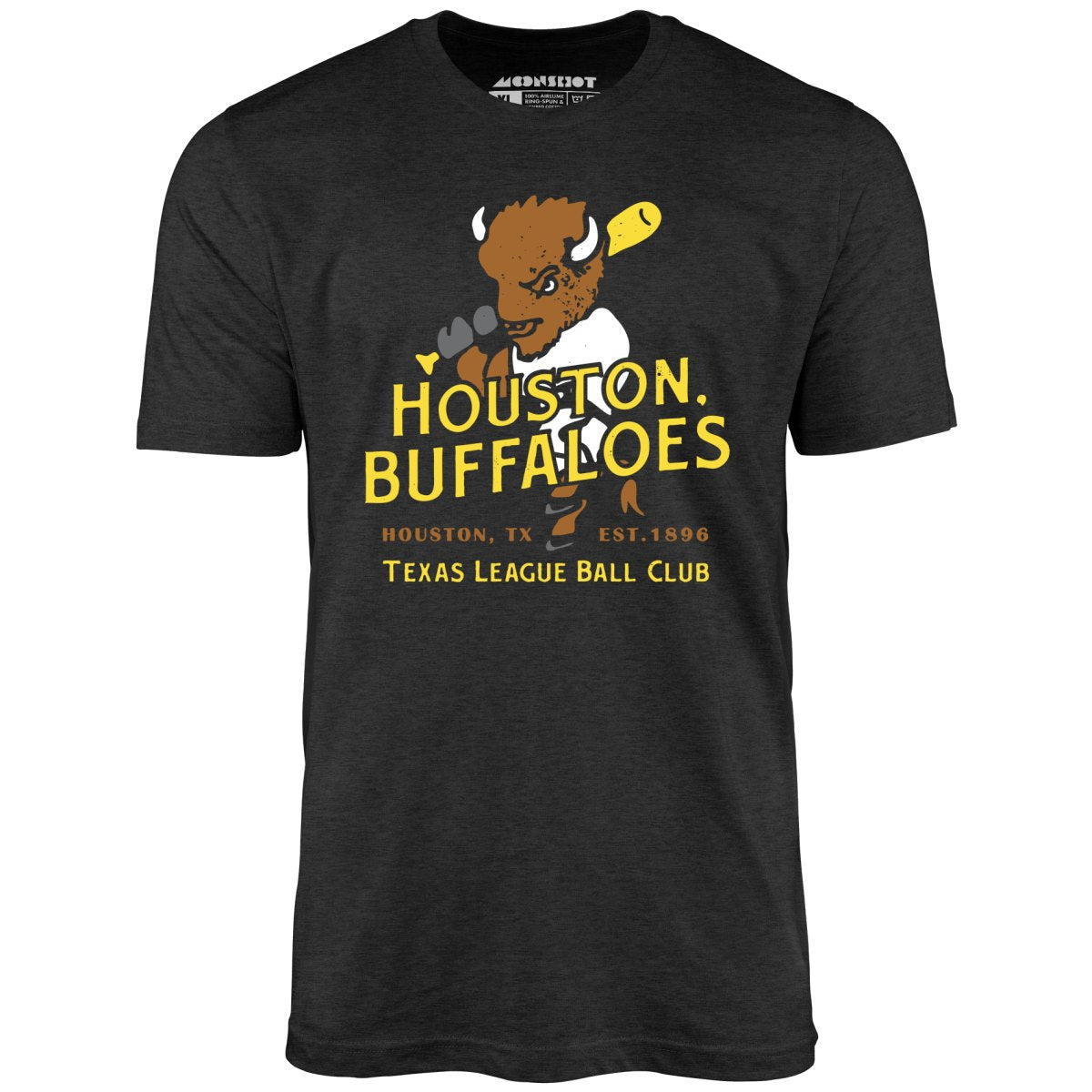 Houston Buffaloes - Texas - Vintage Defunct Baseball Teams - Unisex T-Shirt
