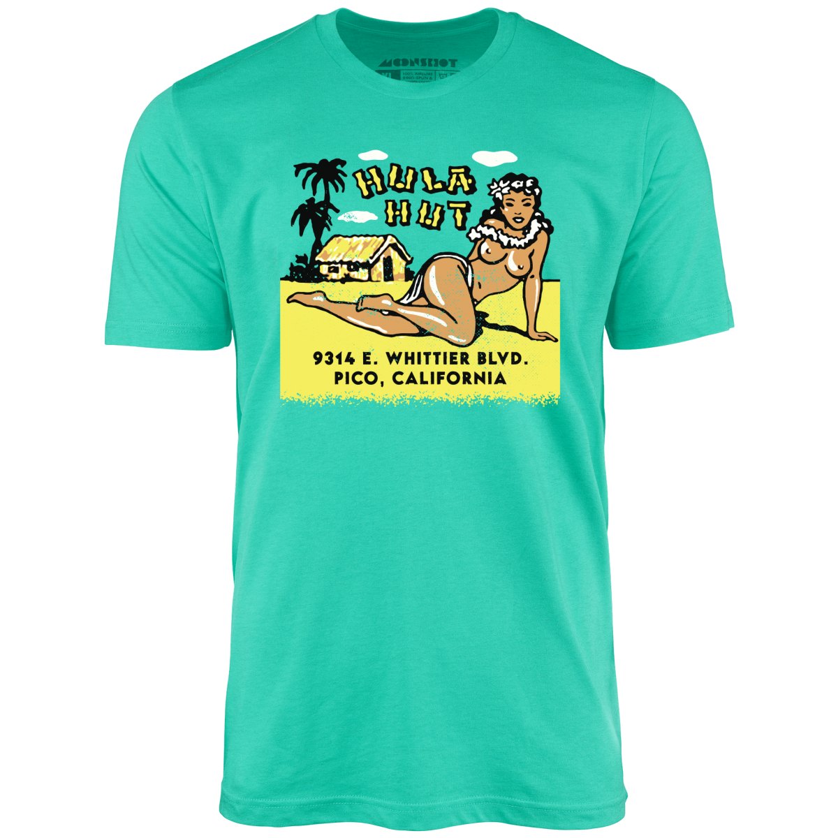 Hula Hut - Pico Rivera, CA - Vintage Tiki Bar - Unisex T-Shirt