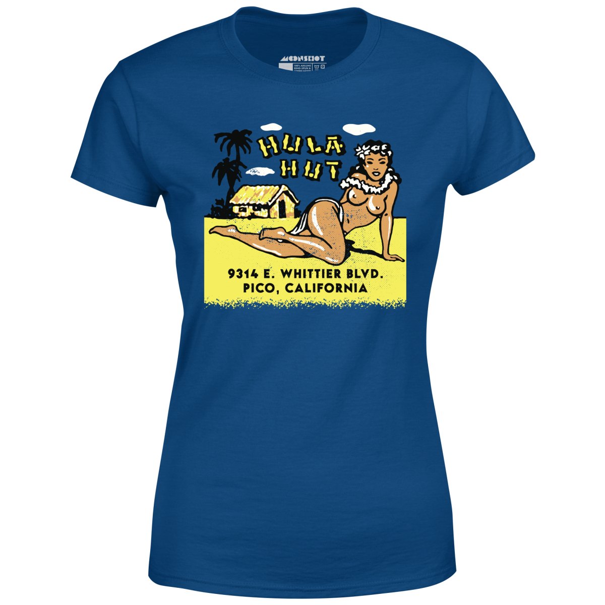 Hula Hut - Pico Rivera, CA - Vintage Tiki Bar - Women's T-Shirt