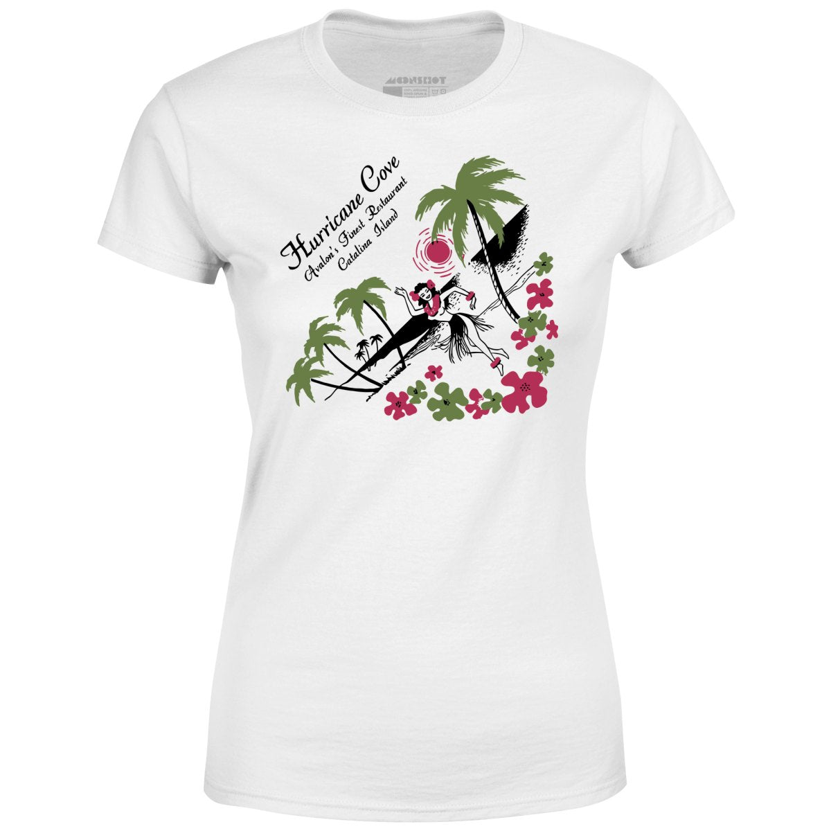 Hurricane Cove - Catalina Island, CA - Vintage Tiki Bar - Women's T-Shirt