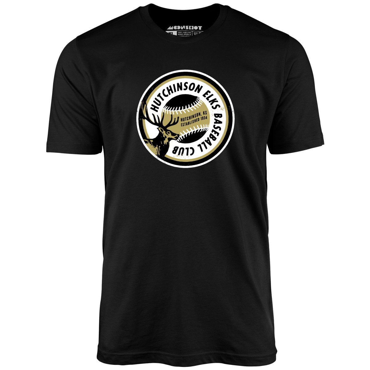 Hutchinson Elks - Kansas - Vintage Defunct Baseball Teams - Unisex T-Shirt