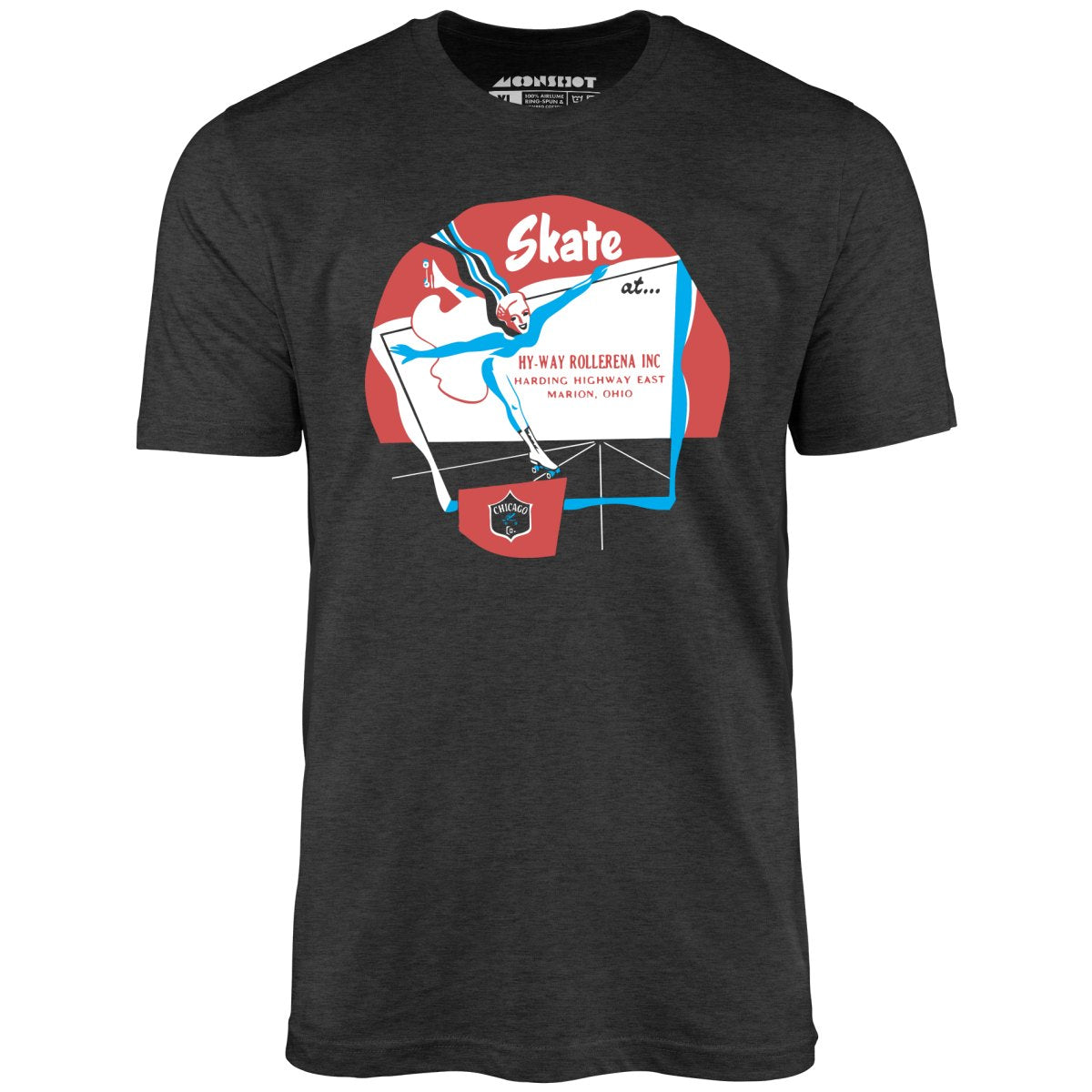 Hy-Way Rollerena - Marion, OH - Vintage Roller Rink - Unisex T-Shirt