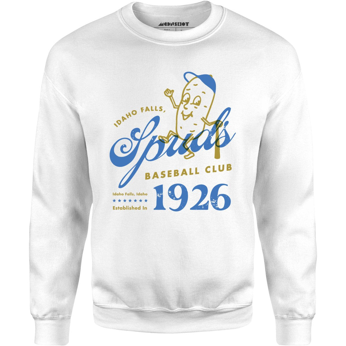 Idaho Falls Spuds - Idaho - Vintage Defunct Baseball Teams - Unisex Sweatshirt