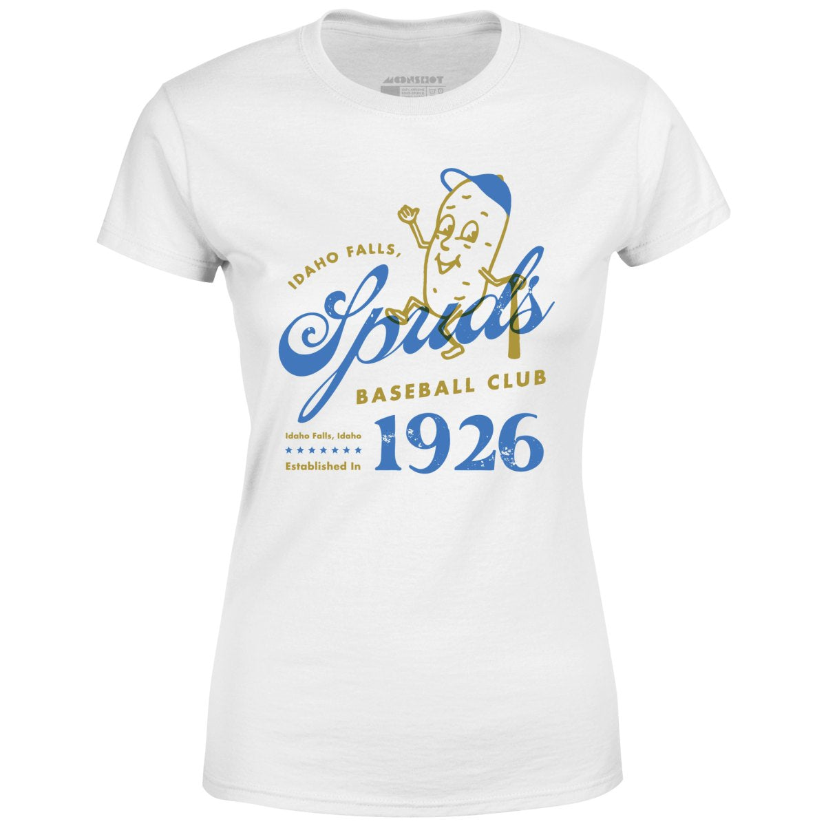 Idaho Falls Spuds - Idaho - Vintage Defunct Baseball Teams - Women's T-Shirt