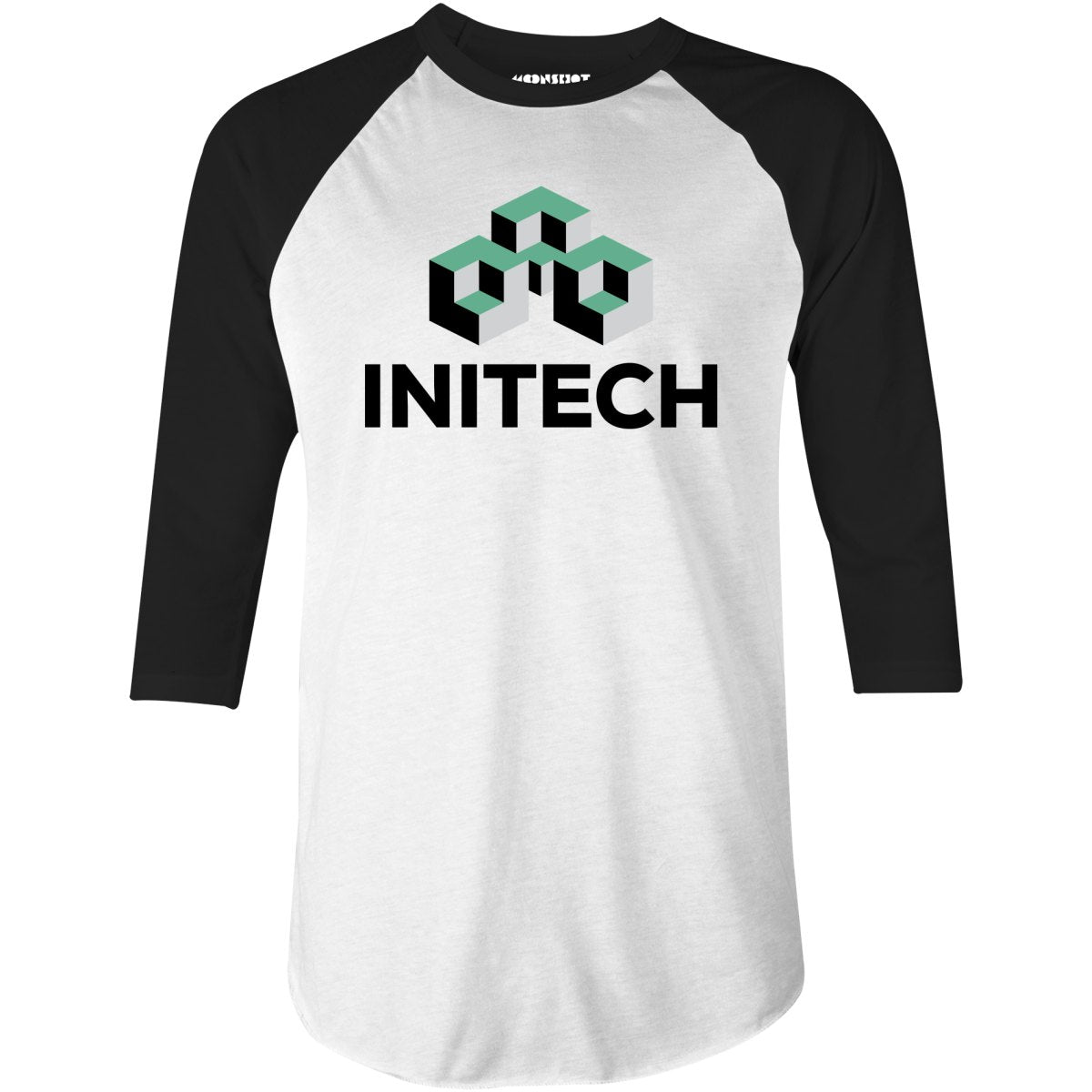 Initech Office Space - 3/4 Sleeve Raglan T-Shirt