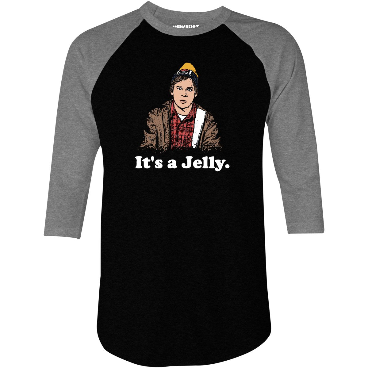 It's a Jelly - 3/4 Sleeve Raglan T-Shirt