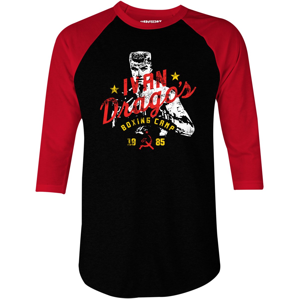 Ivan Drago's Boxing Camp - 3/4 Sleeve Raglan T-Shirt
