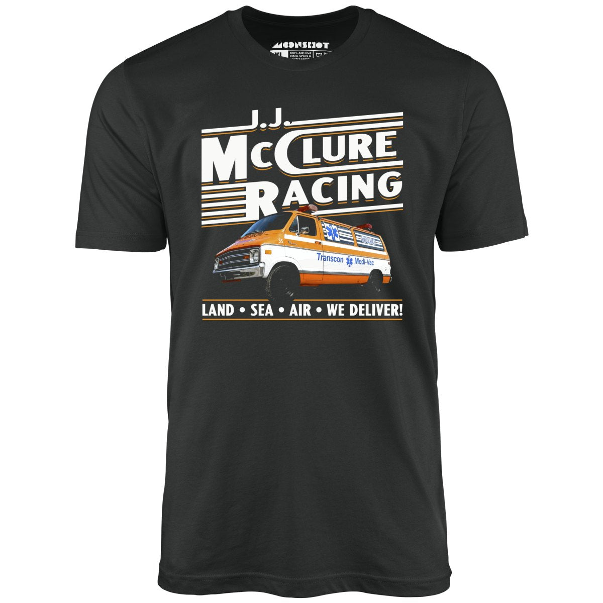 J.J. McClure Racing Unisex TShirt m00nshot