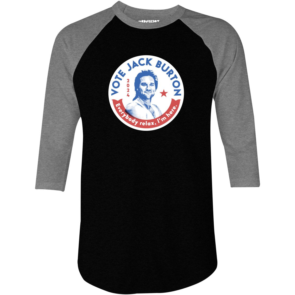 Jack Burton 2024 - 3/4 Sleeve Raglan T-Shirt