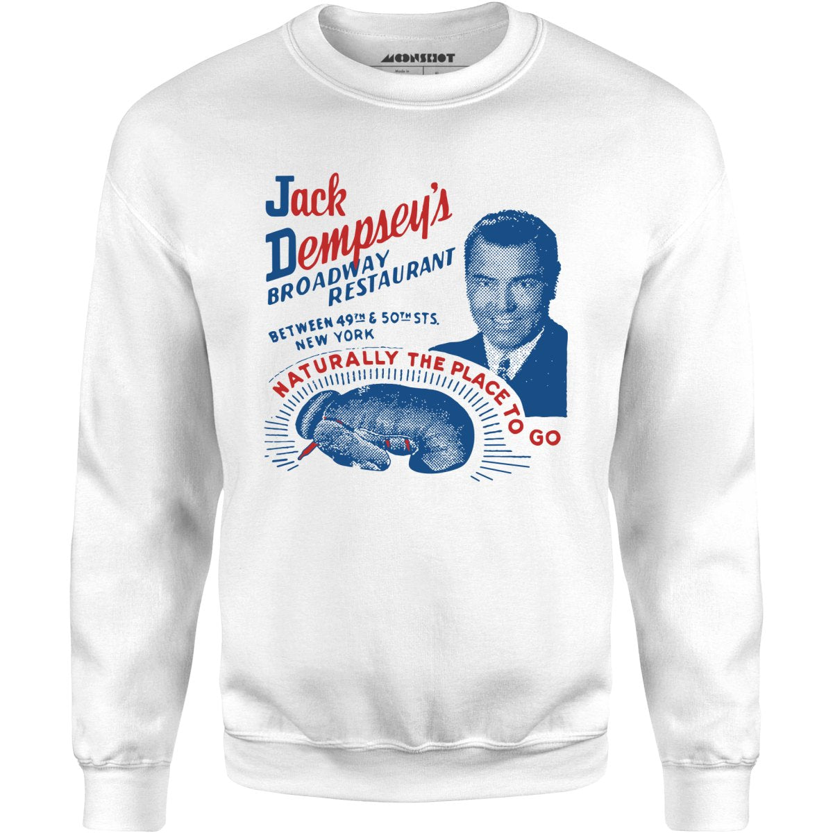 Jack Dempsey's v1 - Manhattan, NY - Vintage Restaurant - Unisex Sweatshirt