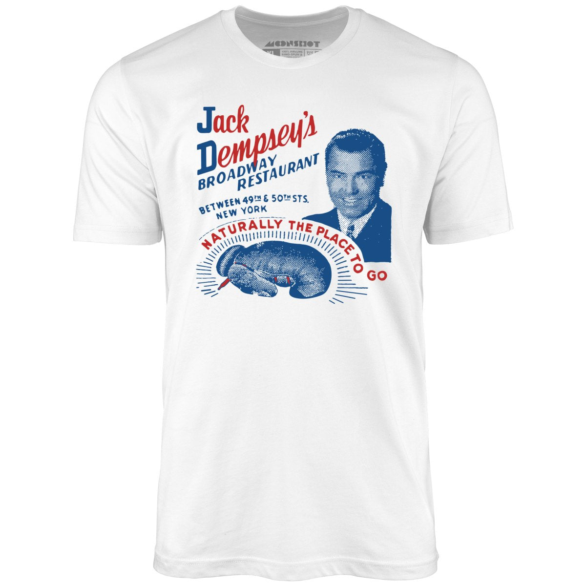 Jack Dempsey's v1 - Manhattan, NY - Vintage Restaurant - Unisex T-Shirt