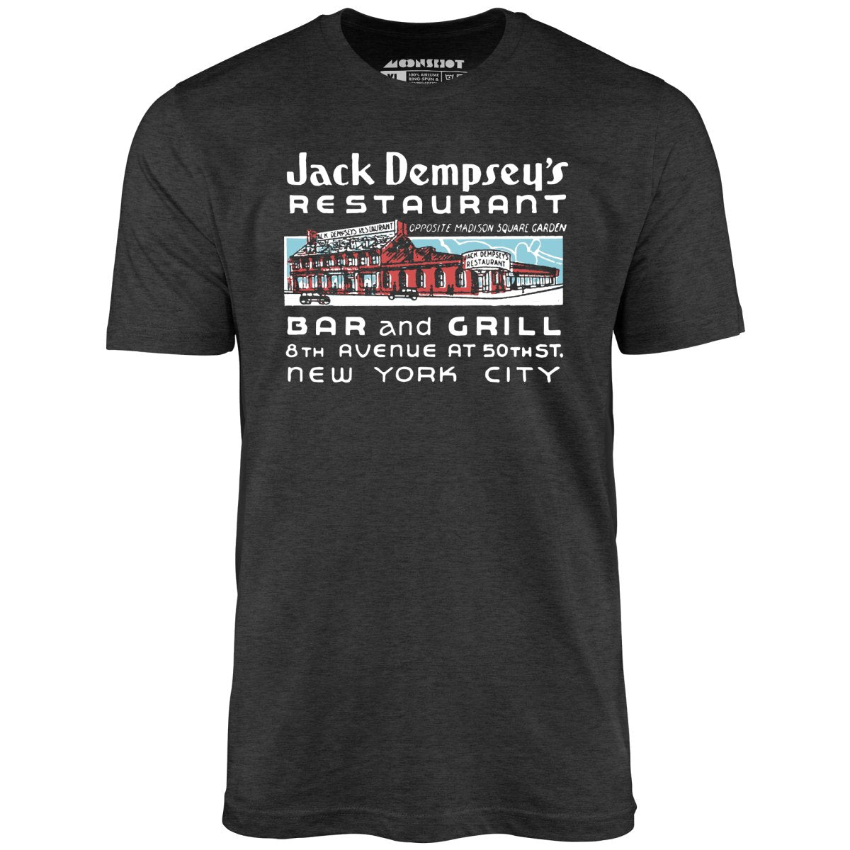 Jack Dempsey's v2 - Manhattan, NY - Vintage Restaurant - Unisex T-Shirt