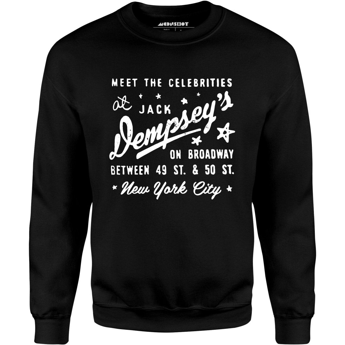 Jack Dempsey's v3 - Manhattan, NY - Vintage Restaurant - Unisex Sweatshirt