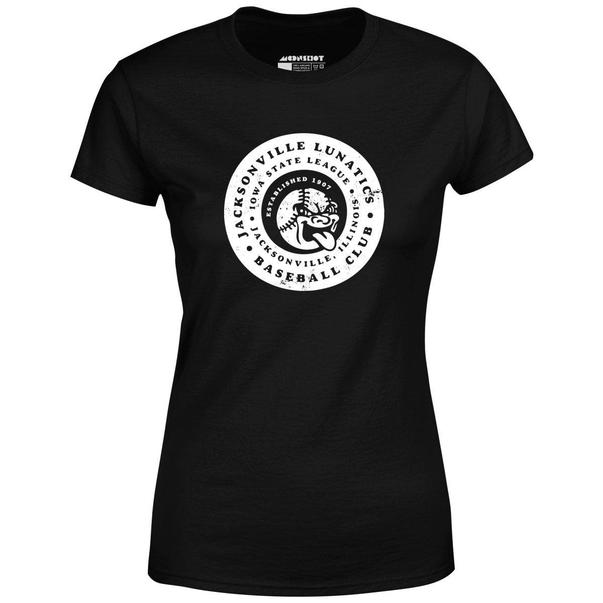 Jacksonville Lunatics - Illinois - Vintage Defunct Baseball Teams - Women's T-Shirt
