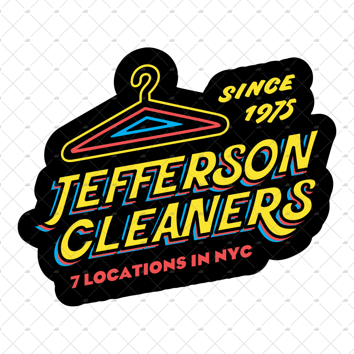 Jefferson Cleaners - Sticker