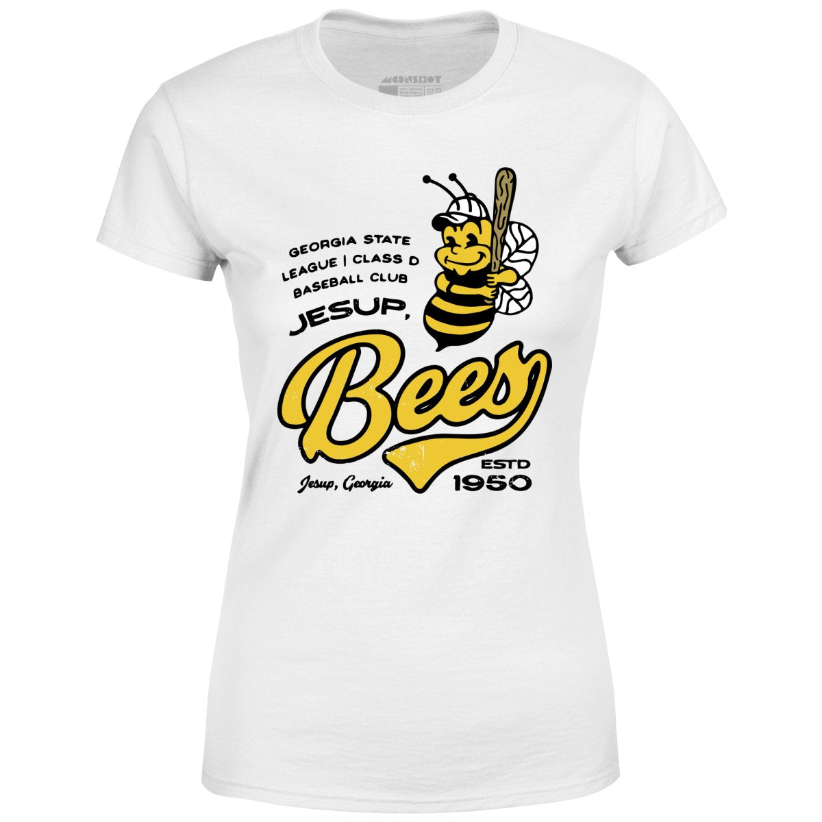 Jesup Bees - Georgia - Vintage Defunct Baseball Teams - Women's T-Shirt