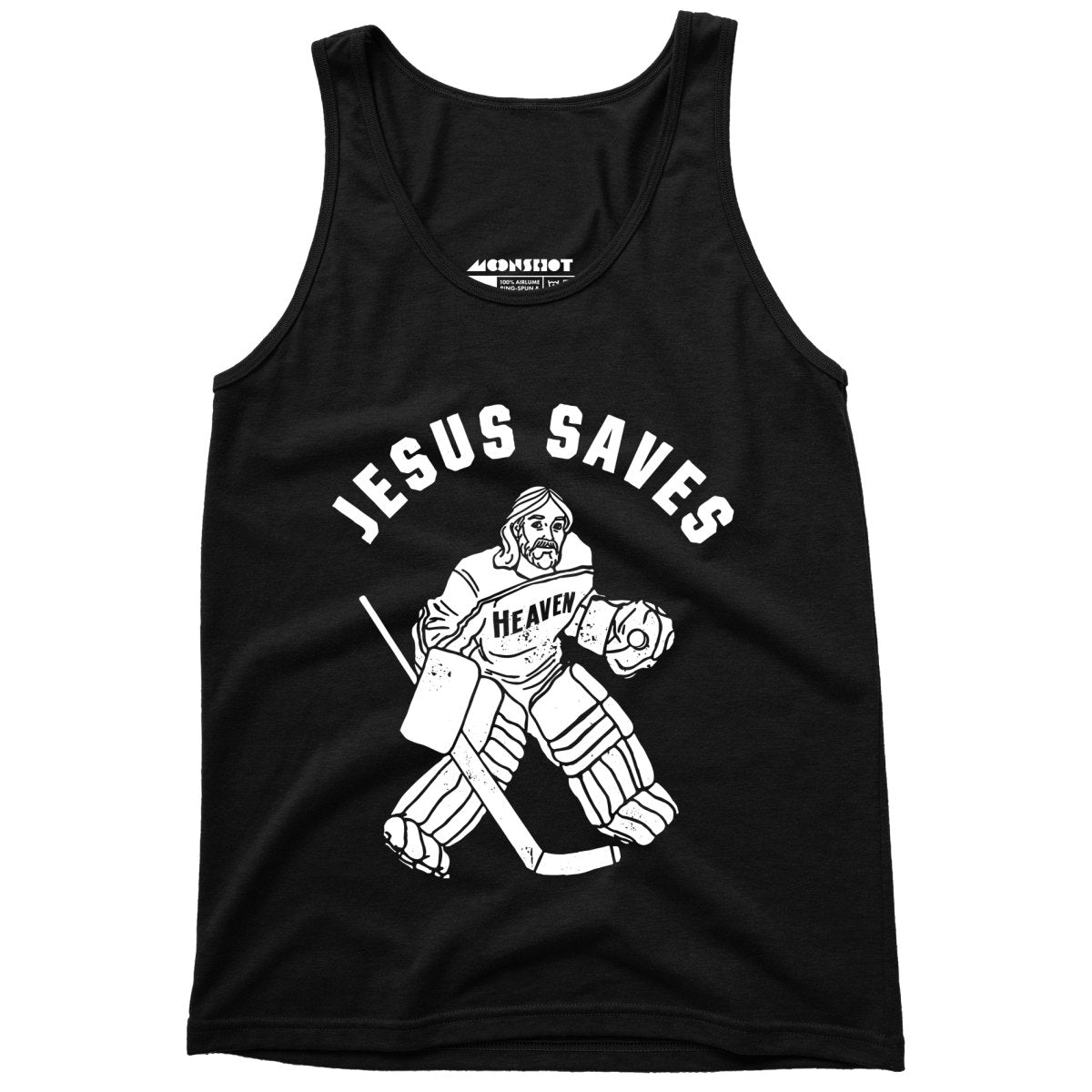 Jesus Saves - Hockey - Unisex Tank Top