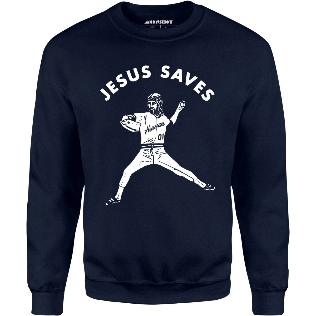 Jesus Saves - Lefty - Unisex Sweatshirt