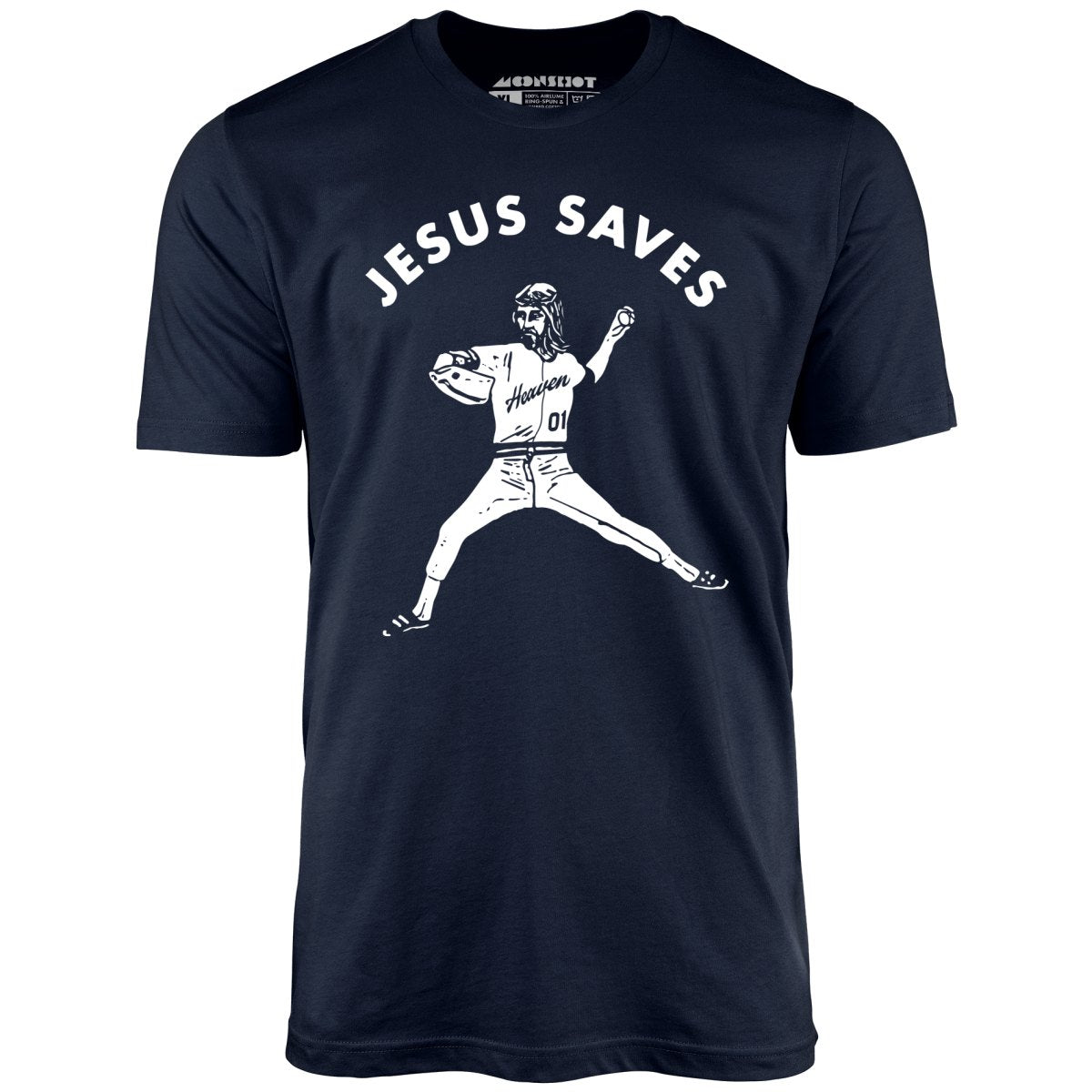 Jesus Saves - Lefty - Unisex T-Shirt