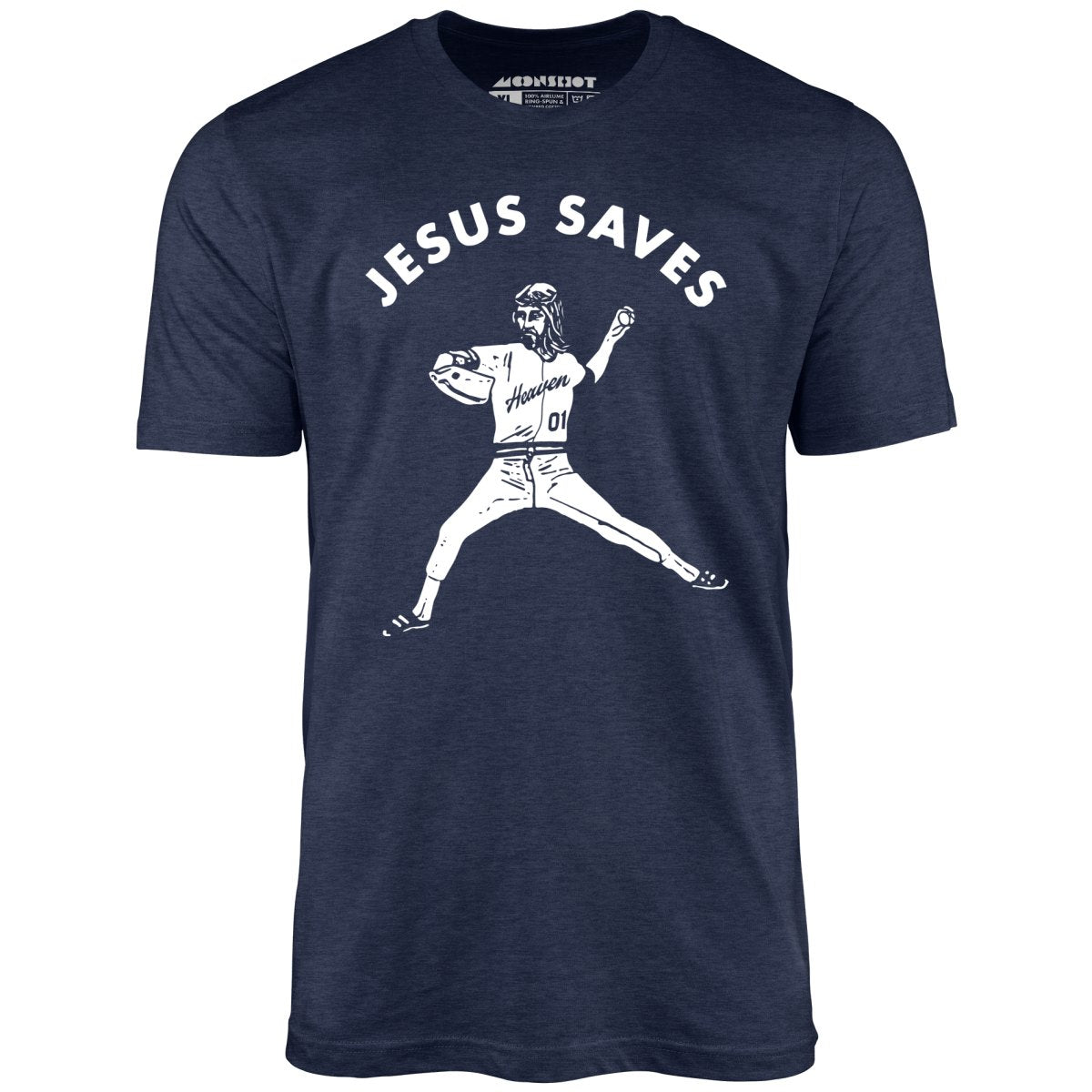 Jesus Saves - Lefty - Unisex T-Shirt