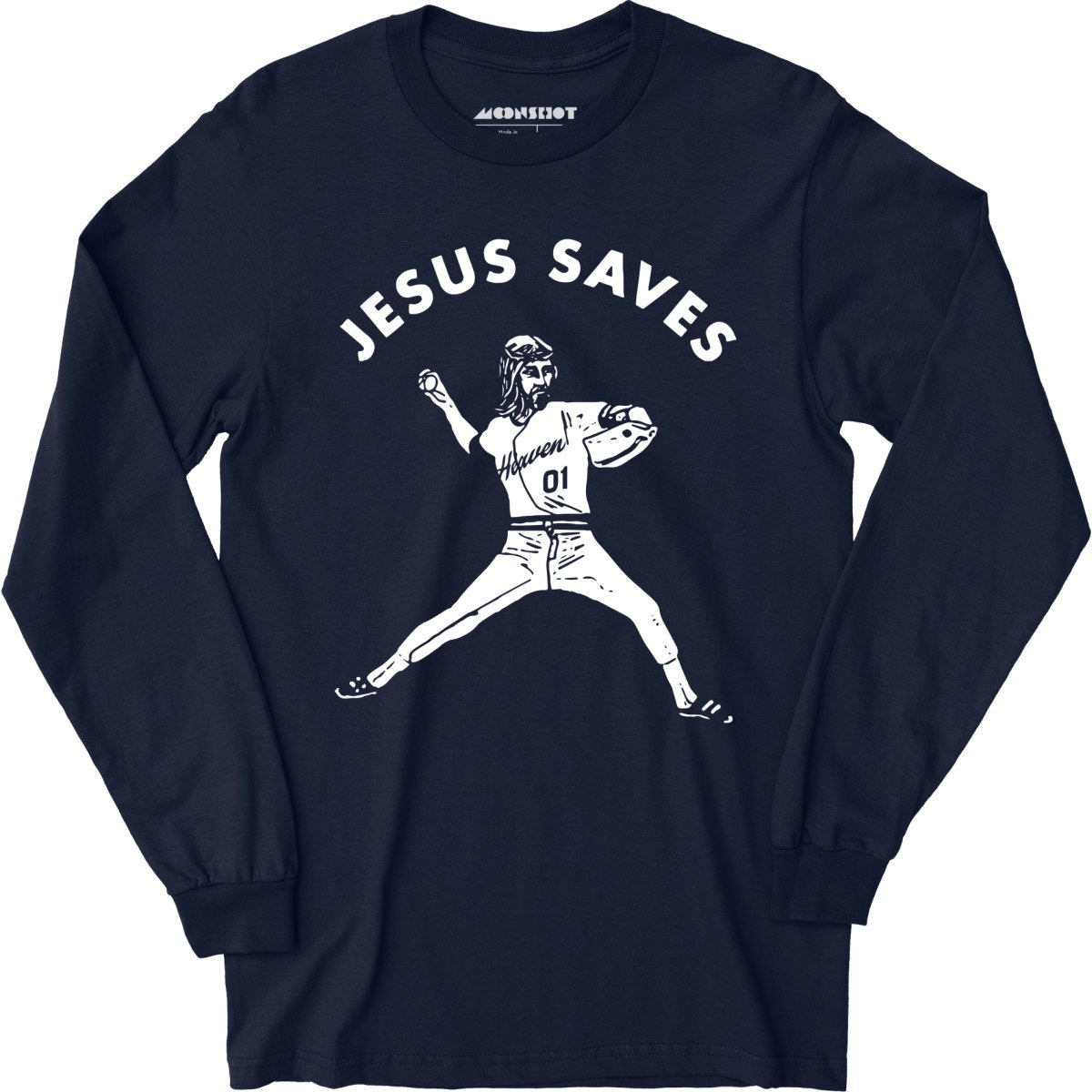 Jesus Saves - Long Sleeve T-Shirt