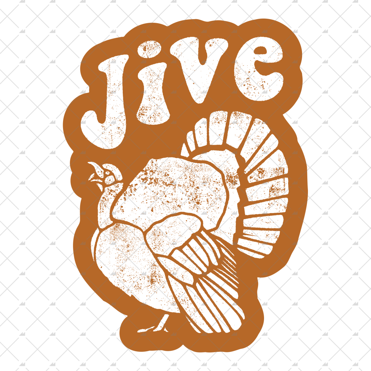 Jive Turkey - Sticker