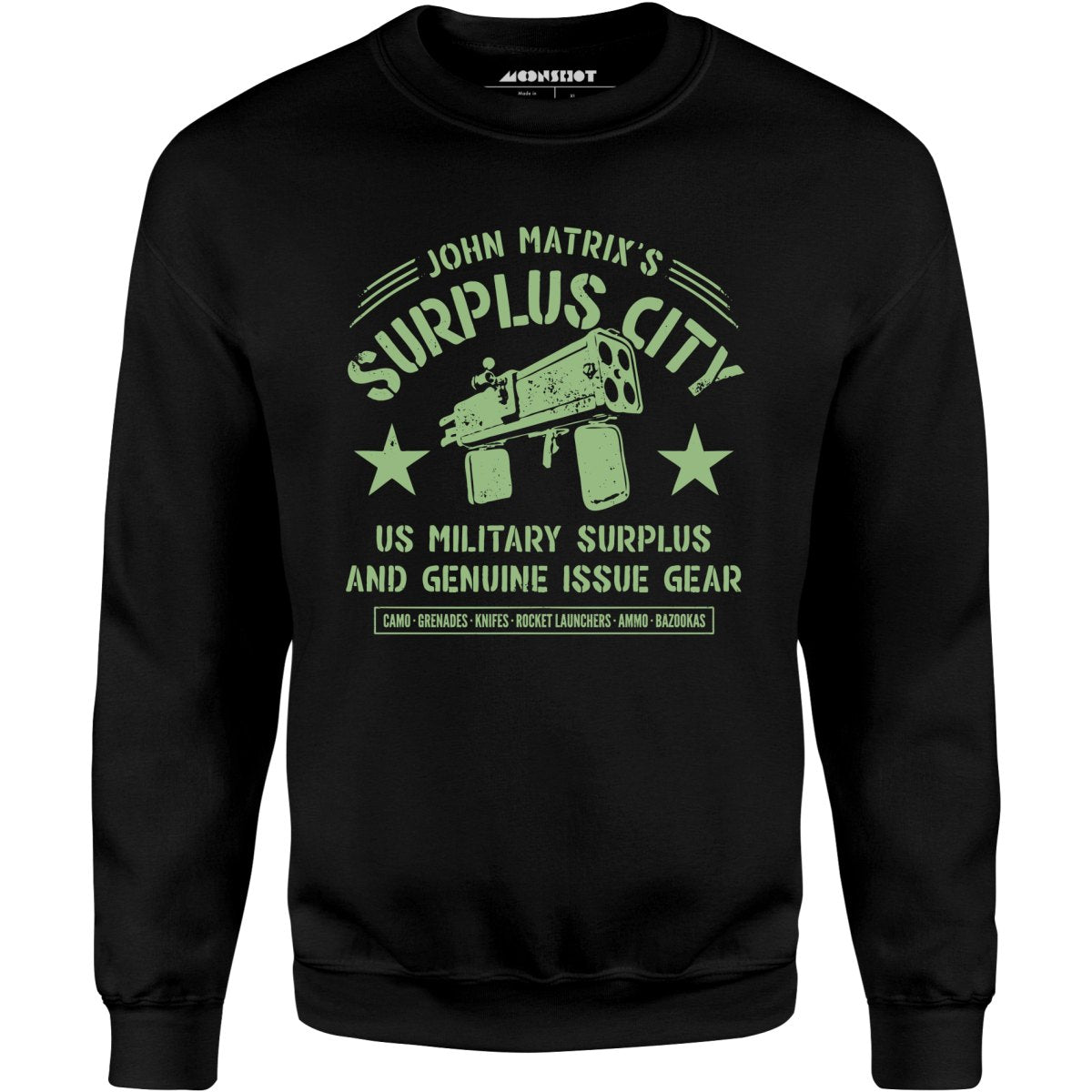 John Matrix's Surplus City - Unisex Sweatshirt