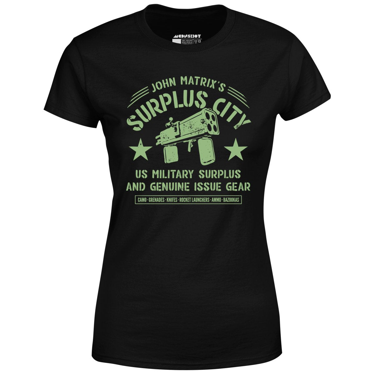 John Matrix's Surplus City - Women's T-Shirt
