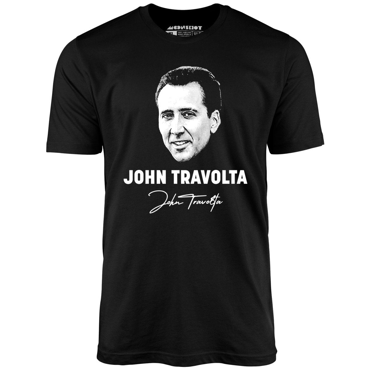 John Travolta - Nicolas Cage Face Off Mashup - Unisex T-Shirt