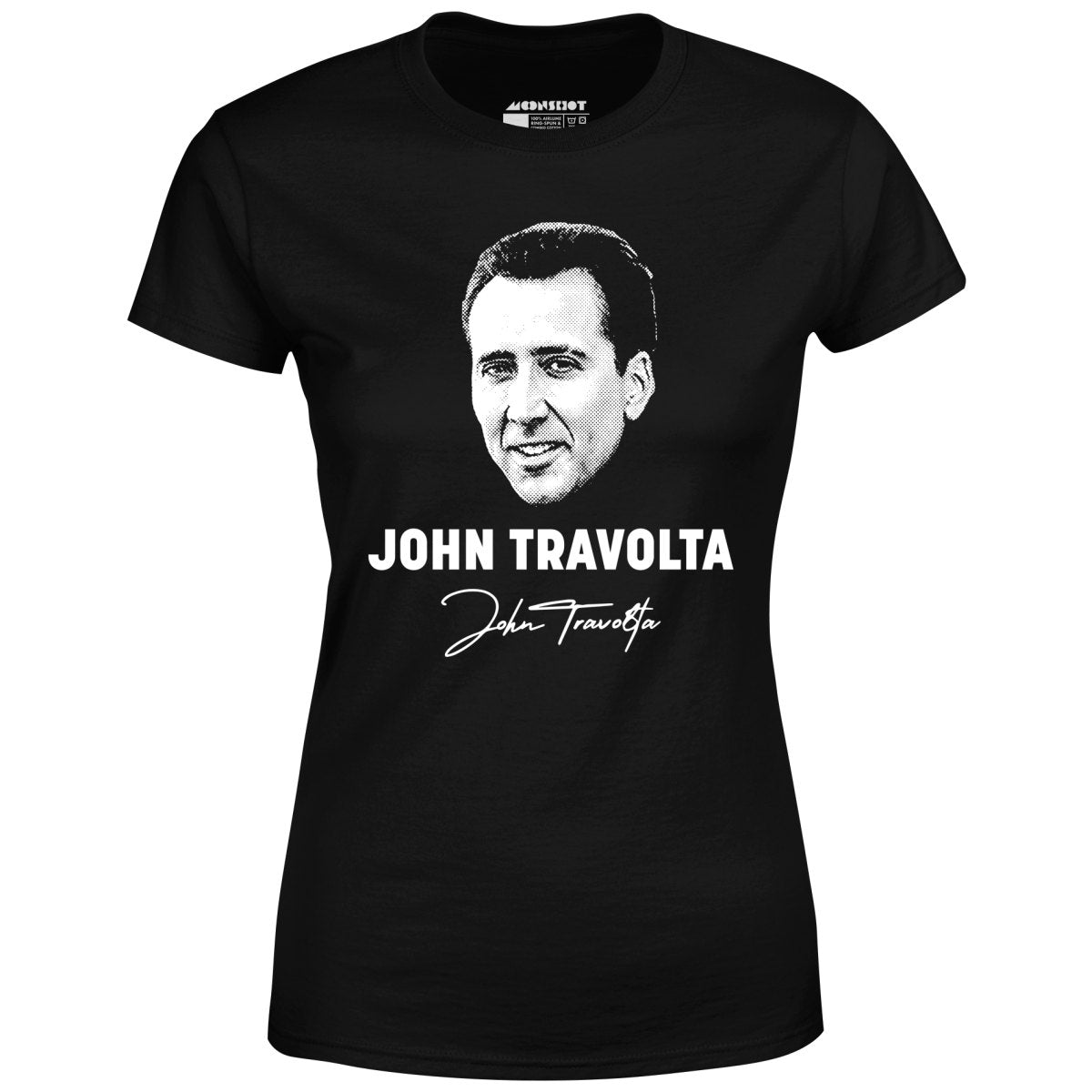 John Travolta - Nicolas Cage Face Off Mashup - Women's T-Shirt